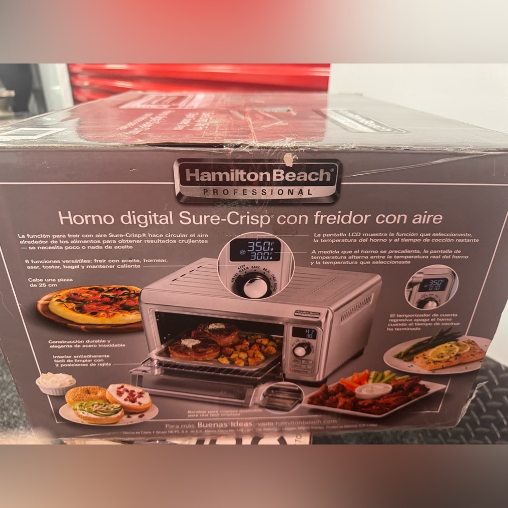 Hamilton Beach Professional Digital Toaster Oven - Gray